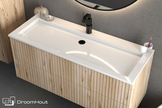 Badezimmermöbel DroomHout Wave