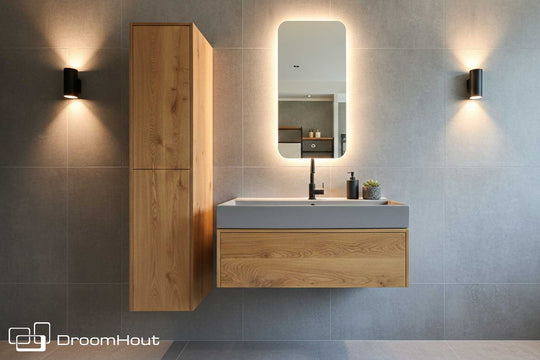 Badkamermeubelset DroomHout Spa - showroommodel