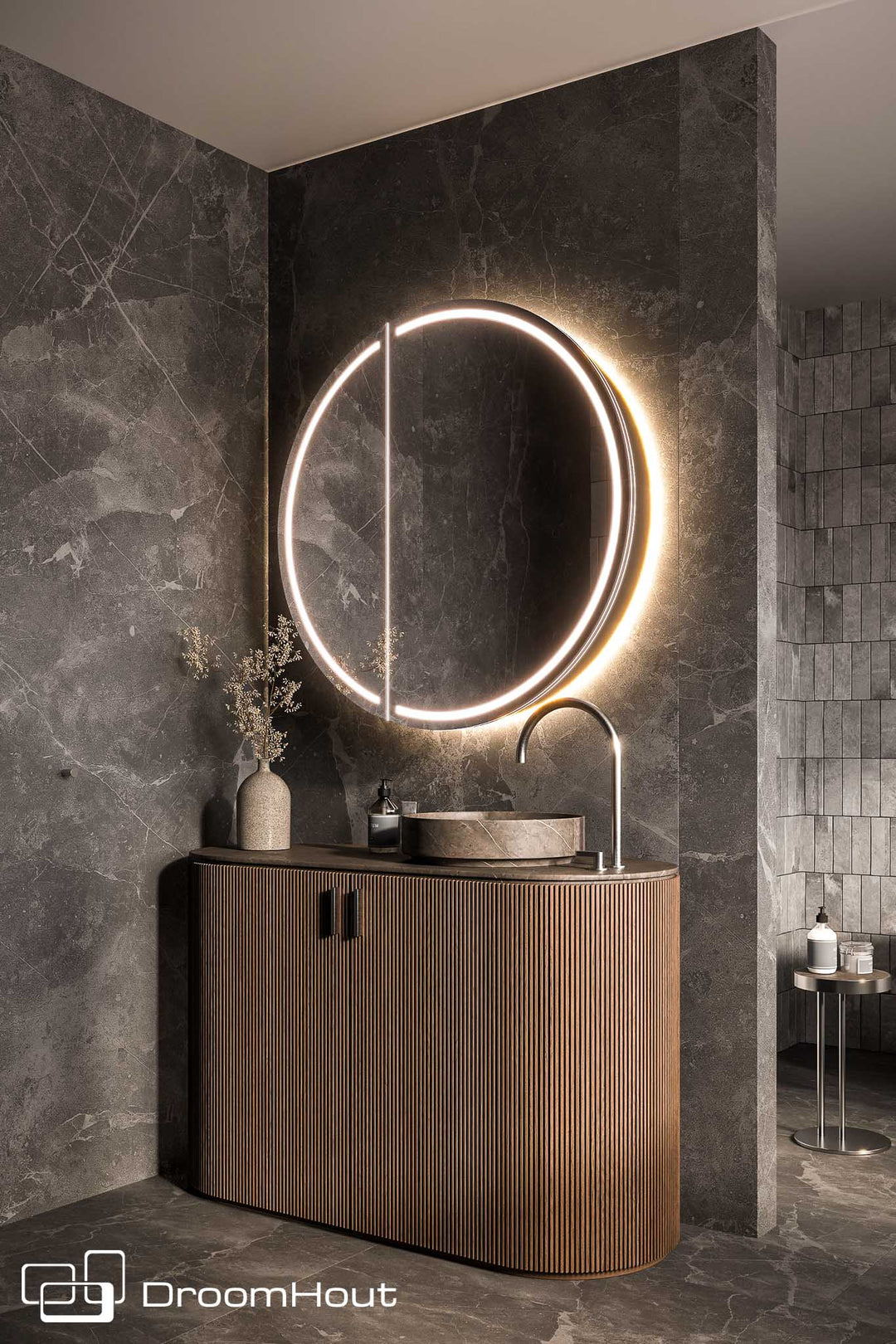 Badkamerspiegelkast DroomHout Lech