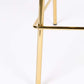 Barkruk laag / counterstool Zuiver by DroomHout Jolien donkergroen (per 2)