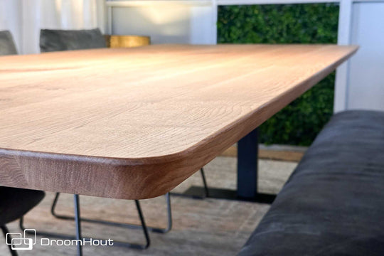 Dining room table T Frame by DroomHout - 240 cm x 100 cm - showroom model