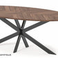 Ovale eettafel DroomHout Fort Oval