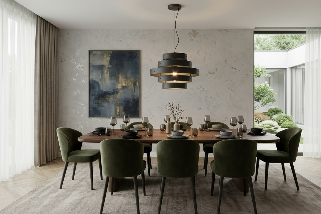 Hanglamp DroomHout Cirq - black