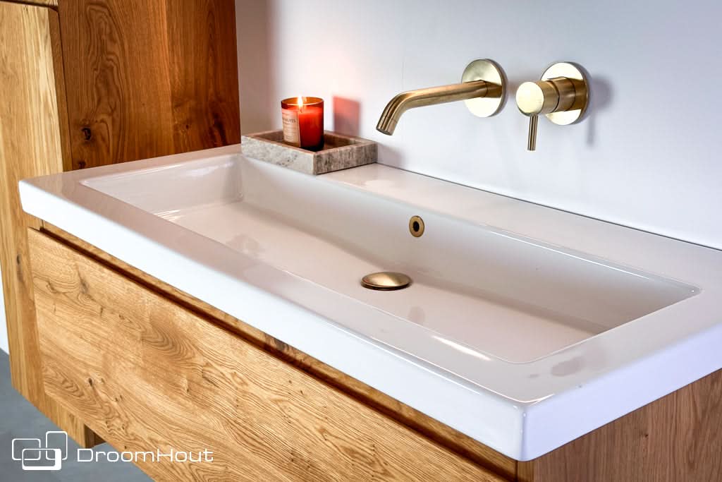 Wooden bathroom set Aqua