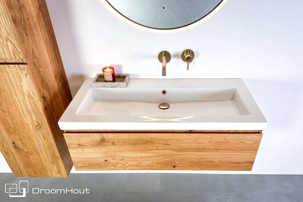 Wooden bathroom set Aqua