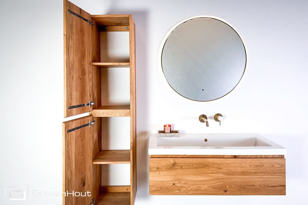 Wooden bathroom set Aqua