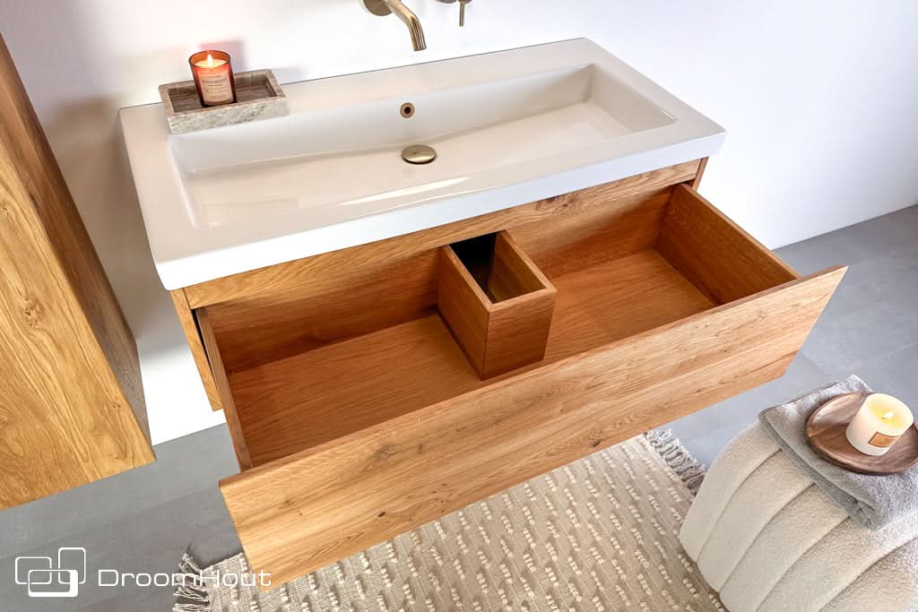Wooden bathroom set Aqua