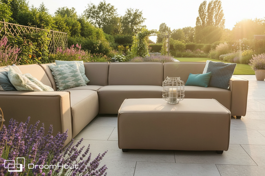 Icon loungebank Bubalou 6-zits hoek - showroommodel