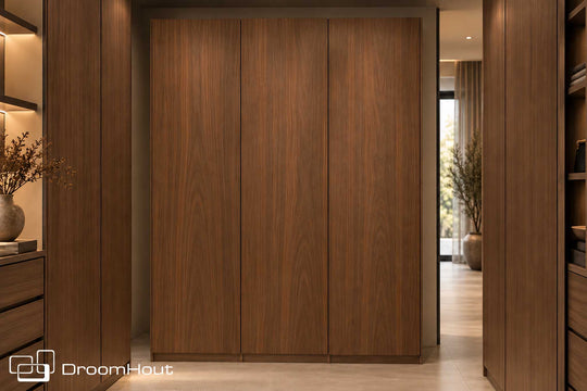 Wooden IKEA PAX wardrobe fronts