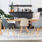 Stoel Zuiver Albert Kuip armchair all black (set van 2) aanbieding