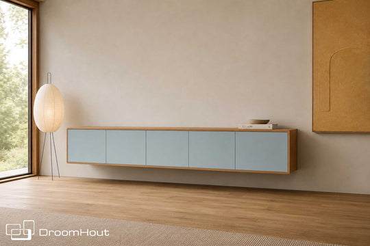 TV-meubel hout DroomHout Besta 300 cm