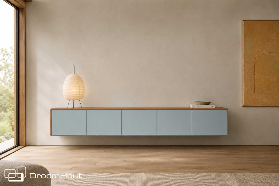 TV-meubel hout DroomHout Besta 300 cm