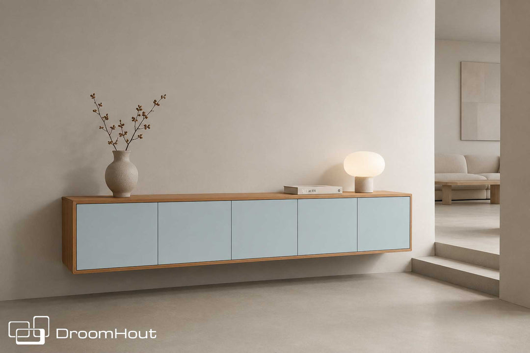 TV-meubel hout DroomHout Besta 300 cm