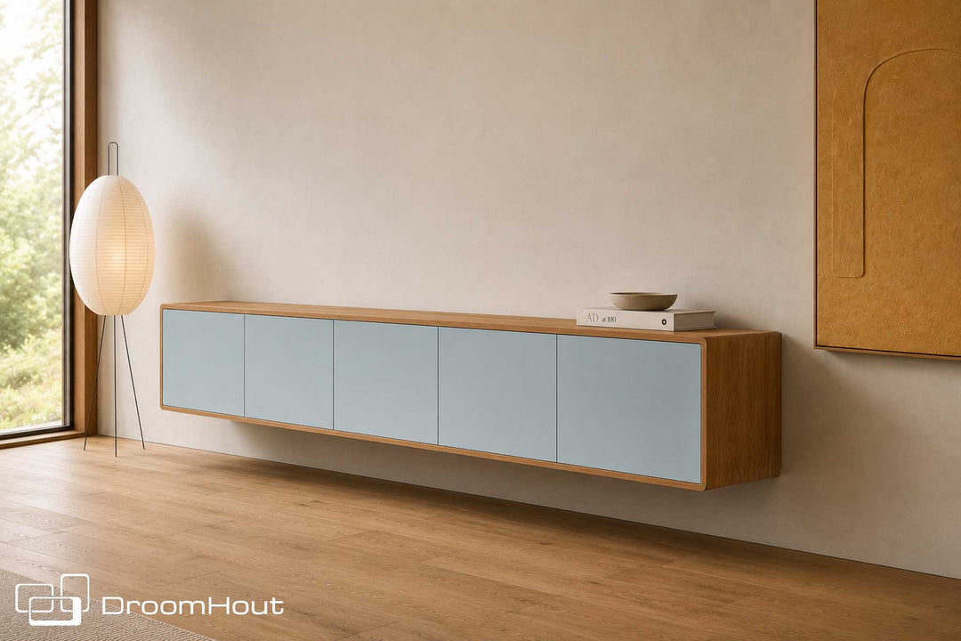TV-meubel hout DroomHout Besta 300 cm