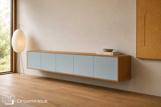 TV-meubel hout DroomHout Besta 300 cm