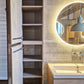Houten badkamerkast Aqua en Wellness
