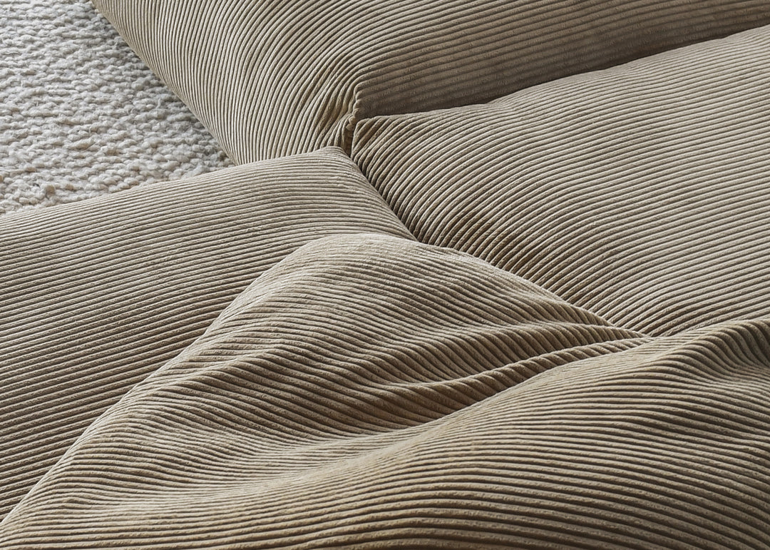 Vetsak sofa seat small Cord Velour Khaki aanbieding