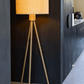 Vloerlamp Zuiver Fan Bamboo