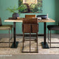 Barkruk TowerLiving Ferro DroomHout