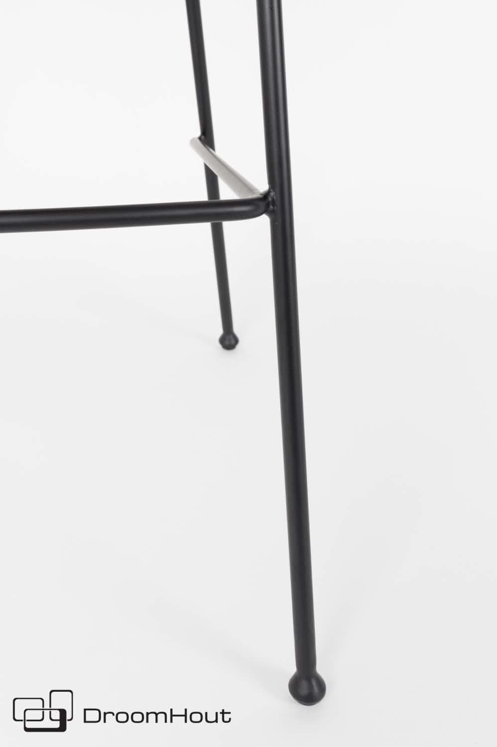 Bar stool Feston Zuiver - set of 2 - black