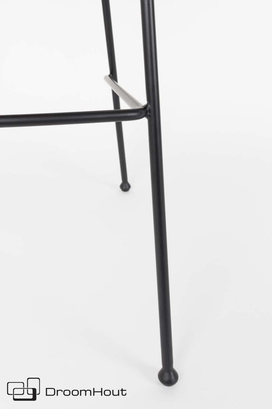 Bar stool Feston Zuiver - set of 2 - black
