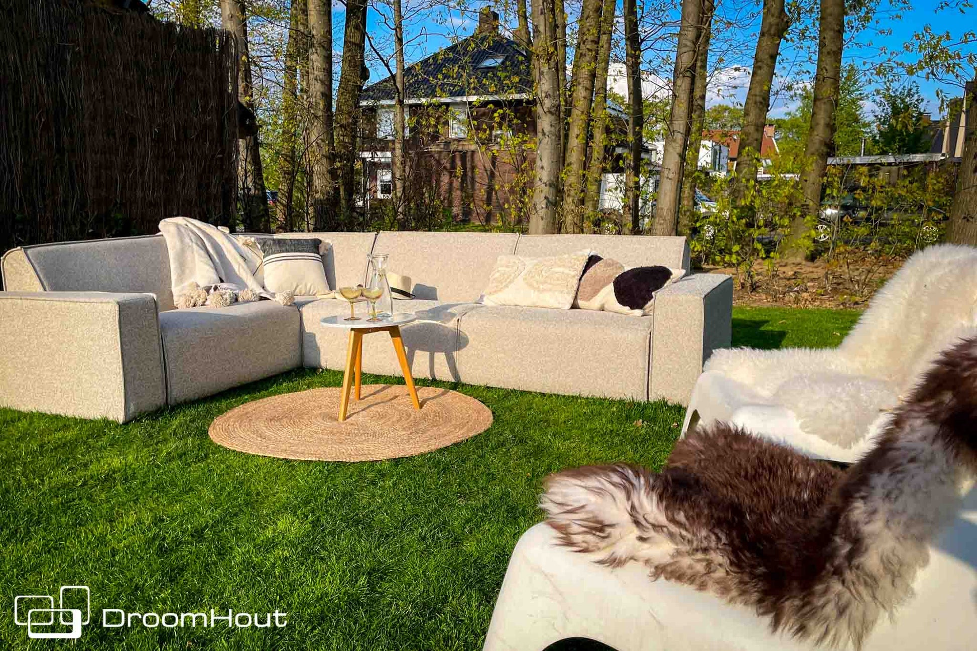Icon loungebank Bubalou 6-zits hoek
