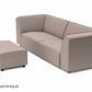 Chill loungebank Bubalou 3-zits + hocker small DroomHout