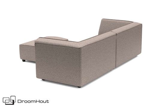 Chill loungebank Bubalou 3-zits + hocker small DroomHout