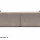 Chill loungebank Bubalou 3-zits + hocker small DroomHout