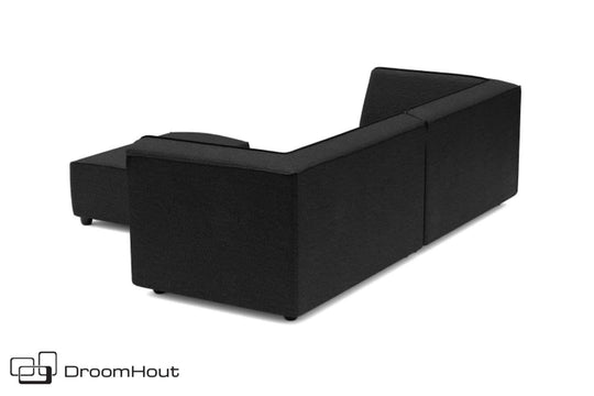 Chill loungebank Bubalou 3-zits + hocker small DroomHout