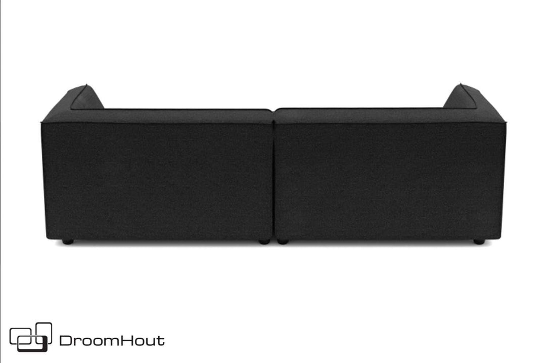 Chill loungebank Bubalou 3-zits + hocker small