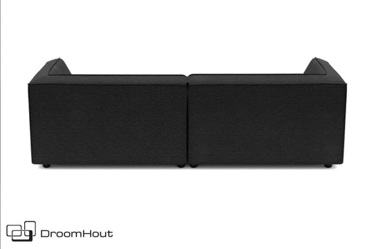 Chill loungebank Bubalou 3-zits + hocker small