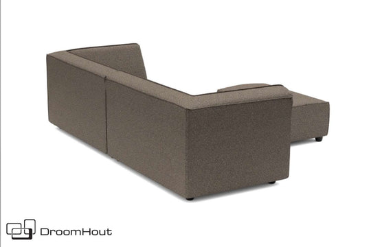 Chill loungebank Bubalou 3-zits + hocker small DroomHout