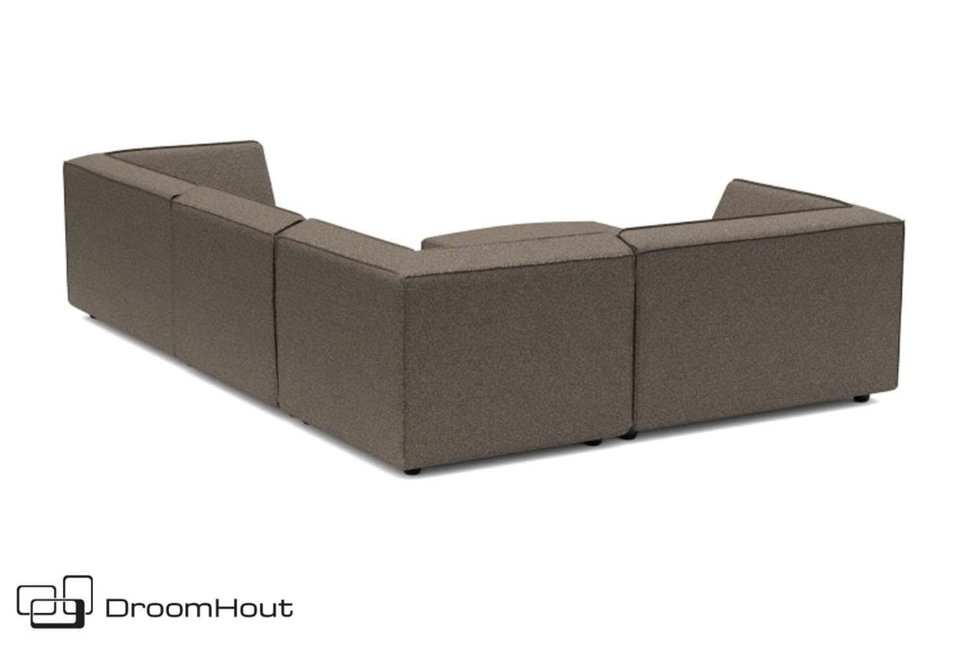 Chill loungeset Bubalou 6-zits hoek + hocker DroomHout