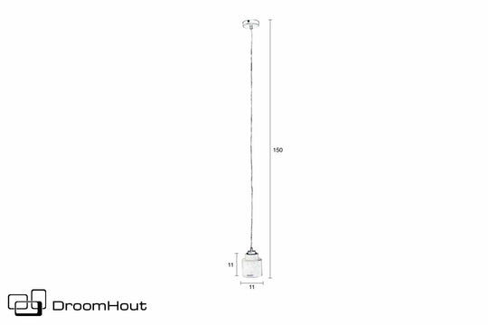 Hanging lamp Zuiver Left (set of 3 - showroom model)