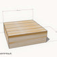 Loungeset Montecastelli - 2-zits loungebank + hocker voordeelset