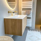 Houtenbadkamermeubel blank eiken latten DroomHout Immaculate