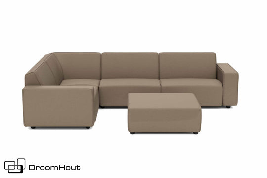 Icon loungeset Bubalou 6-zits hoek + hocker