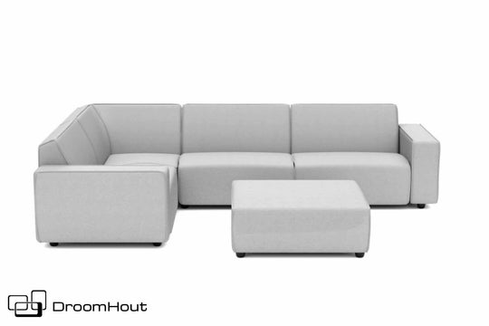 Icon loungeset Bubalou 6-zits hoek + hocker