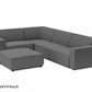 Icon loungeset Bubalou 6-zits hoek + hocker