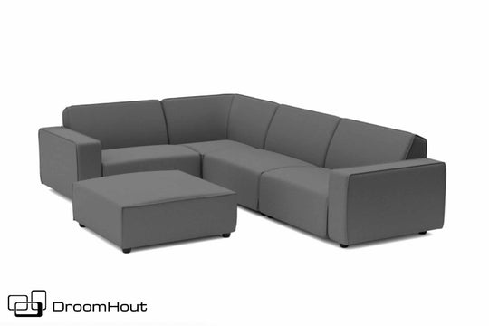 Icon loungeset Bubalou 6-zits hoek + hocker