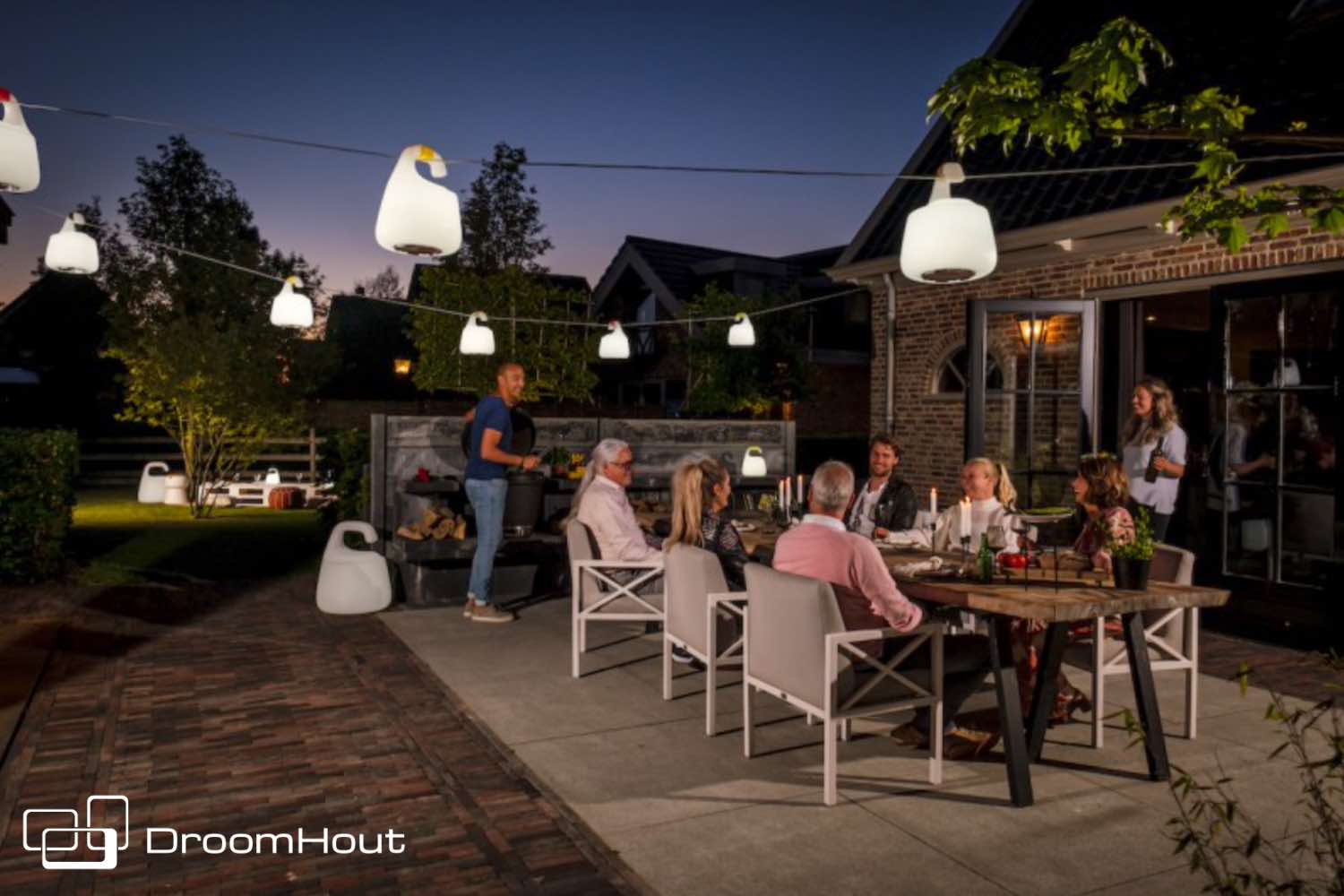 Lamp outdoor Belly Bubalou DroomHout