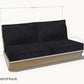 Loungeset Montecastelli - 2-zits loungebank + hocker voordeelset