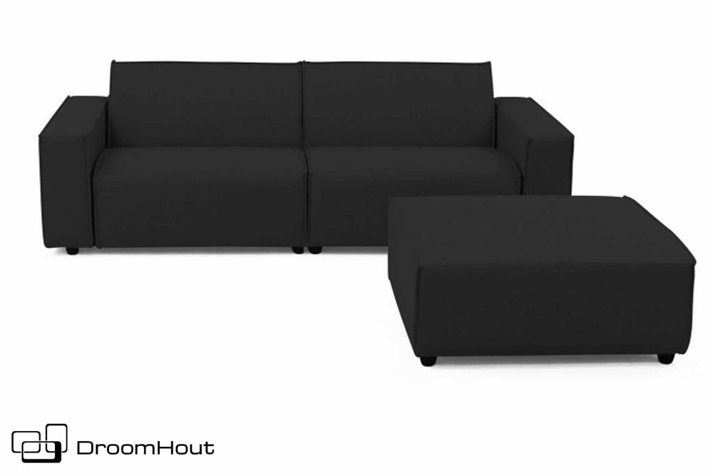 Icon loungeset 3-zits bank plus hocker Bubalou