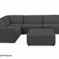 Icon loungeset Bubalou 6-zits hoek + hocker