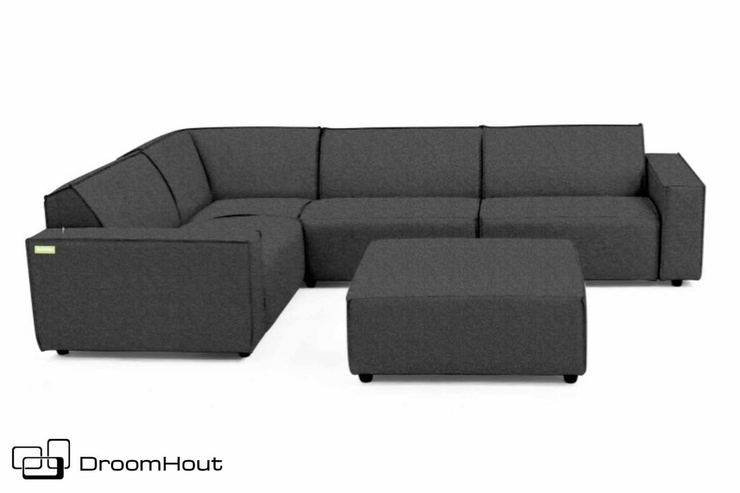 Icon loungeset Bubalou 6-zits hoek + hocker