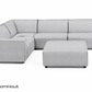 Icon loungeset Bubalou 6-zits hoek + hocker