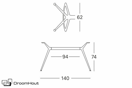 Eettafel DroomHout Bellissima