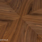 Ronde eettafel noten Dutchbone Clover