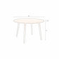 Ronde eettafel noten Dutchbone Clover